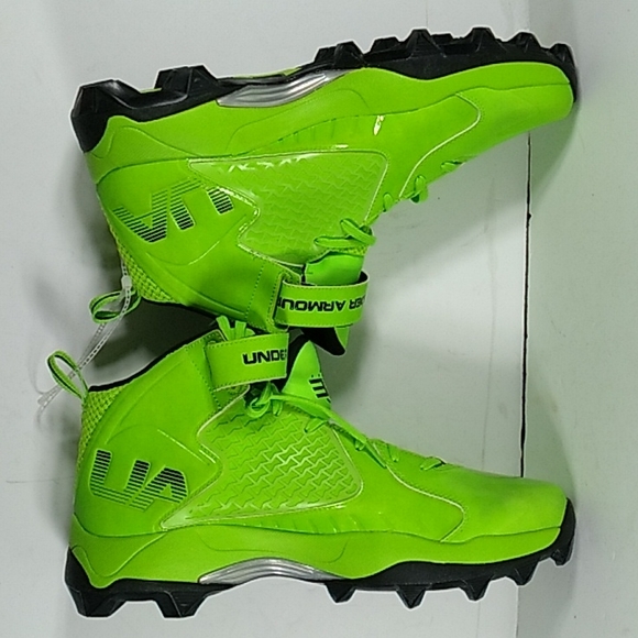 Under Armour UA Shoes Under Armour Green And Black Size 25 To 13